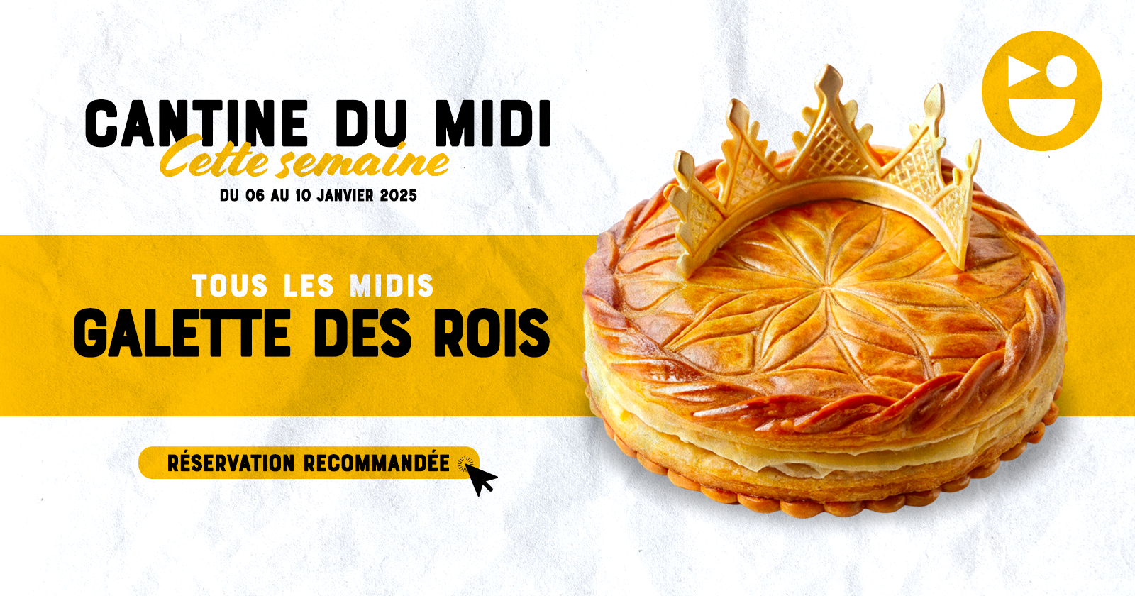 GALETTE DES ROIS A LA CANTINE