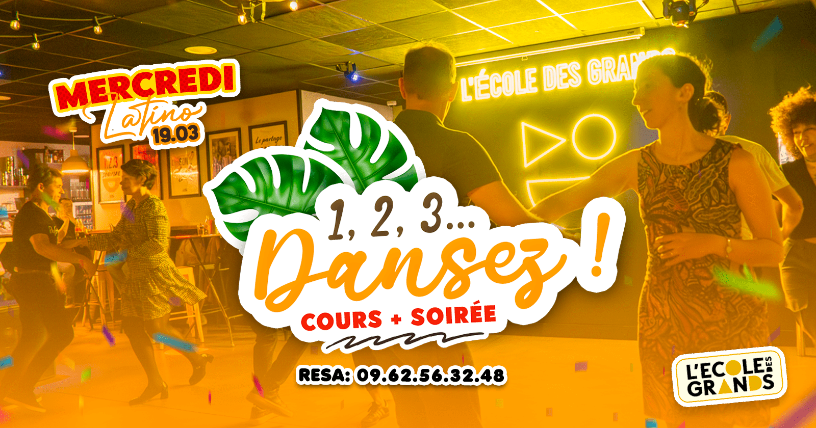 1,2,3 LATINO ! – MERCREDI 19 MARS