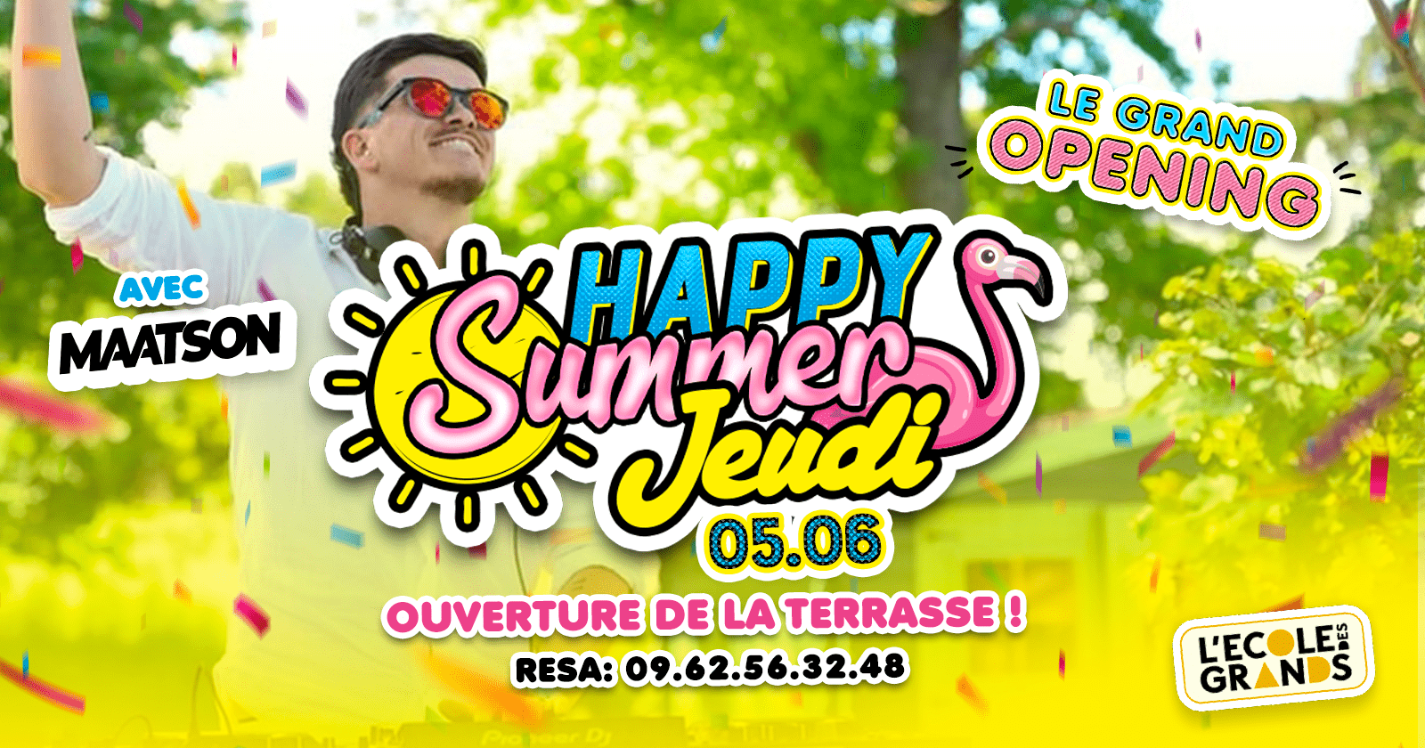 HAPPY SUMMER JEUDI – JEUDI 05 JUIN