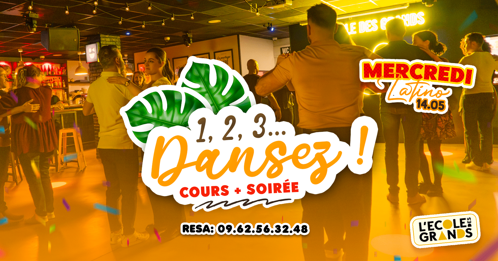 1,2,3 LATINO ! – MERCREDI 14 MAI