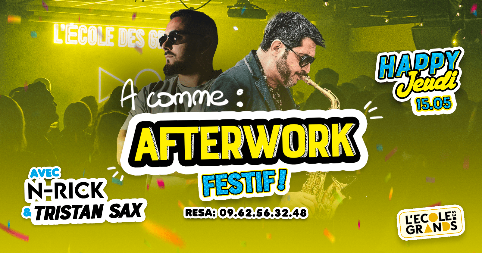 AFTERWORK FESTIF – JEUDI 15 MAI