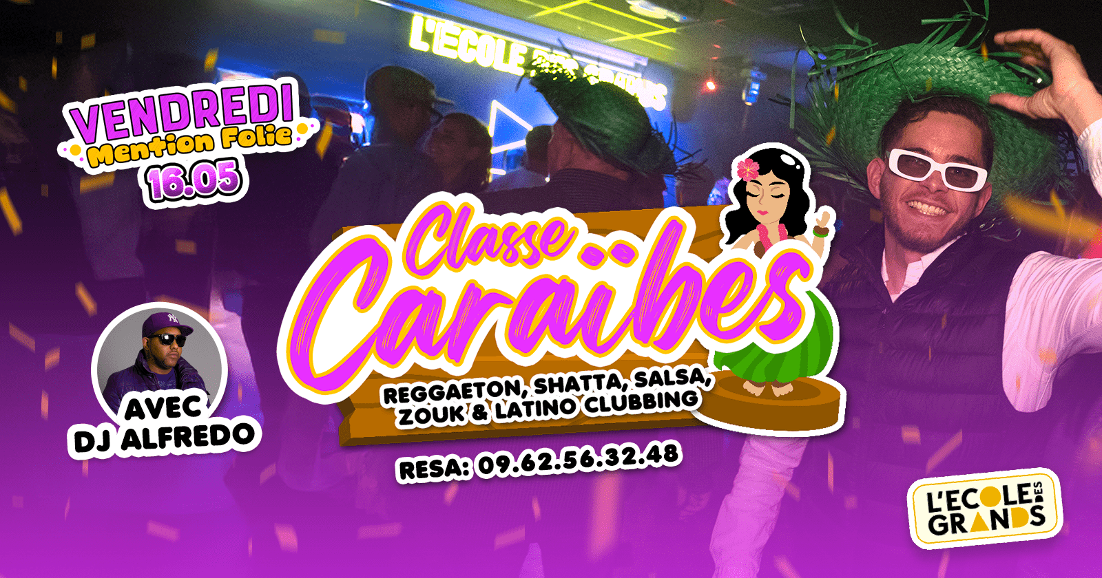 CLASSE CARAÏBES – VENDREDI 16 MAI